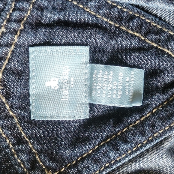GAP Kids Denim Overalls - Blue - Picture 2 of 2